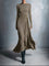 Fernanda – Vestido Maxi Traçado com Nó Lateral