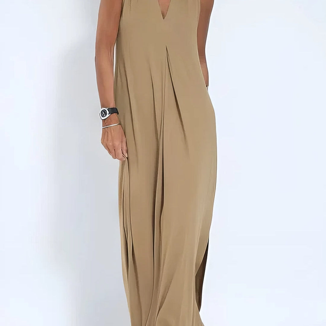Ava™ | Vestido longo elegante + cardigan