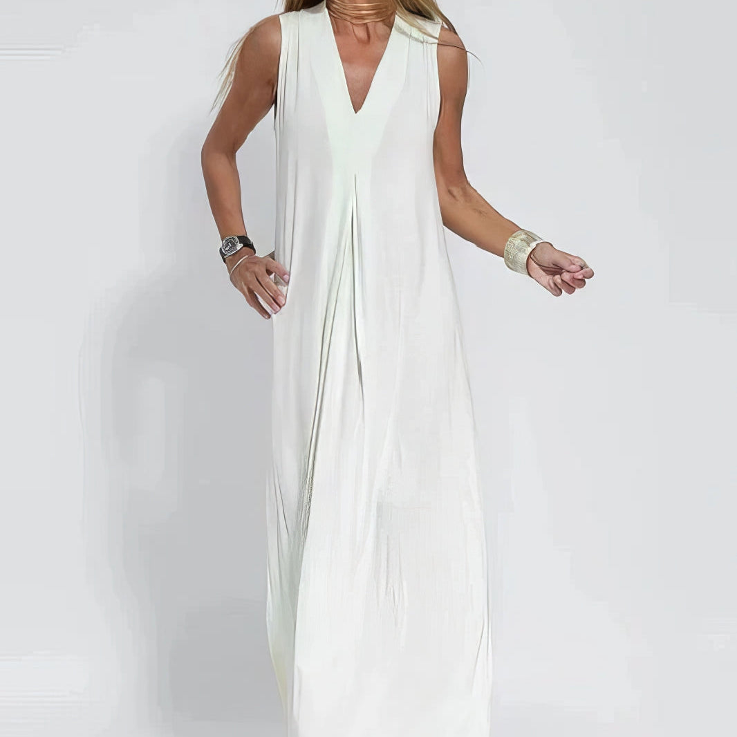 Ava™ | Vestido longo elegante + cardigan